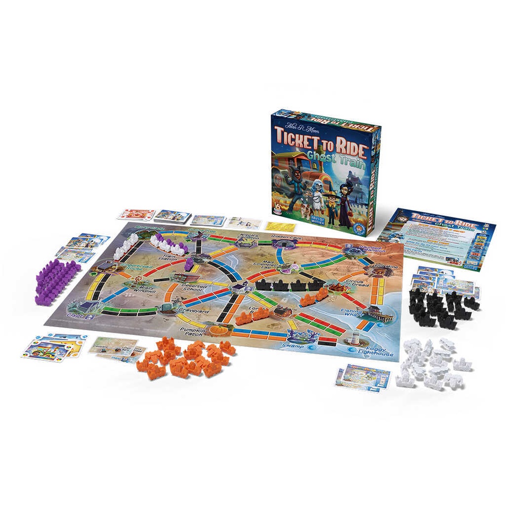 Ticket to Ride - Ghost Train Components