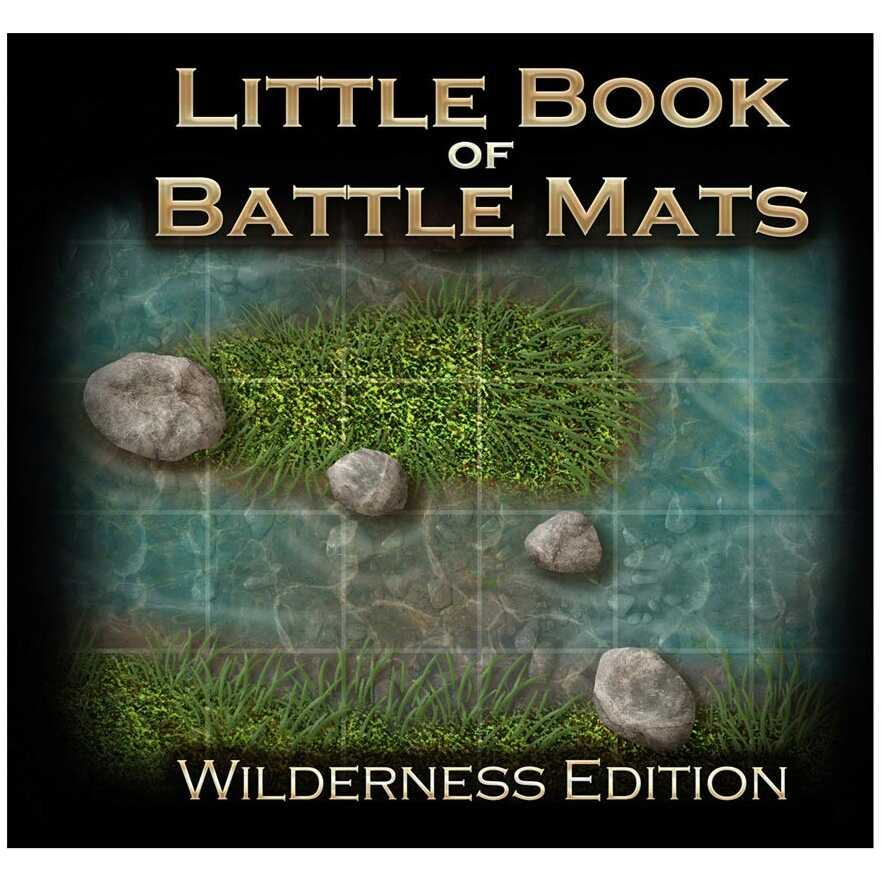 Battle Mats: Little Book of Battle Mats - Wilderness Edition