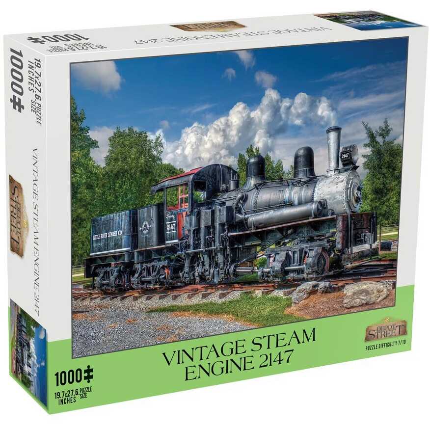 Vintage Steam Engine 1000pc