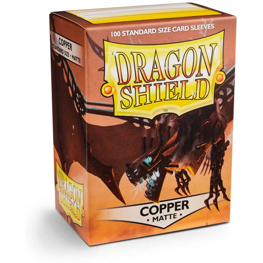 Dragon Shield Sleeves: Standard- Matte Copper (100 ct.)
