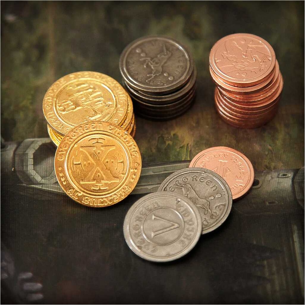50 Metal Coin Upgrade Set