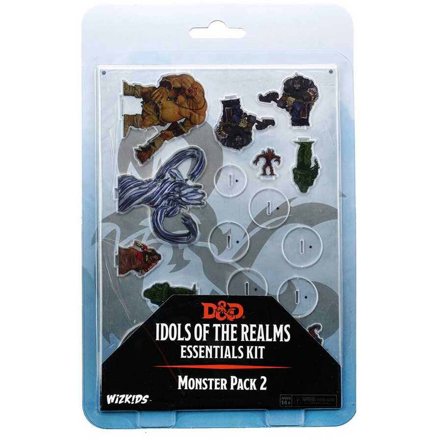 Dungeons & Dragons Fantasy Miniatures: Idols of the Realms 2D Monster Pack 02