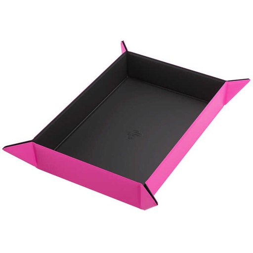 [GG_S60055ML] Dice Tray: Rectangle: Black/Pink